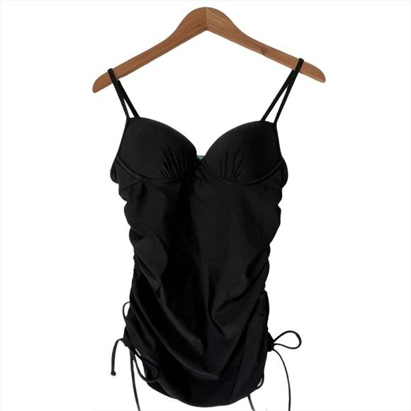 Assets by Sara Blakey Spanx swim top tankini - Picture 1 of 9